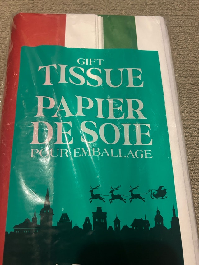Brand New 250 Sheets of Gift Packaging Tissue