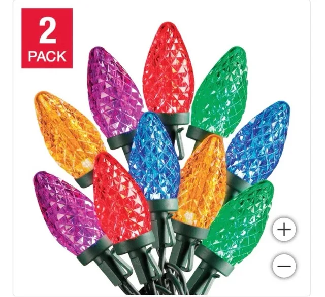 Sylvania Stay-Lit 50 LED C9 Lights image indicator(3)