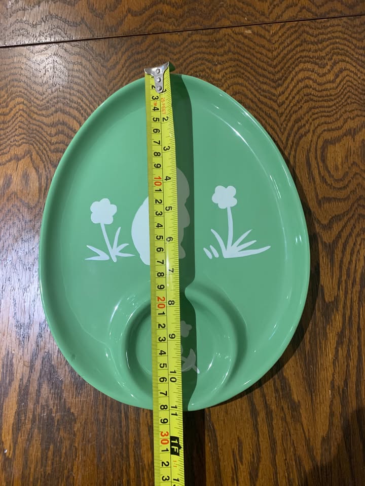 Easter Dip Plate Green - photo 4