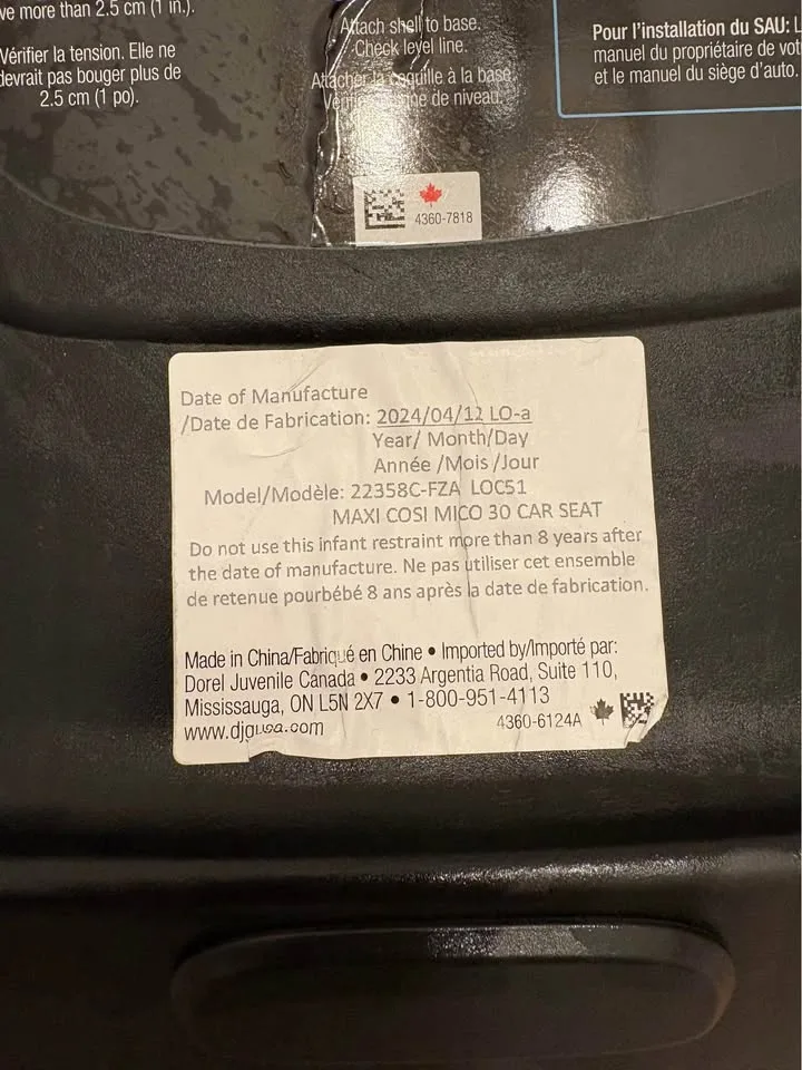 Maxi Cosi Mico 30 Infant Car Seat image indicator(6)