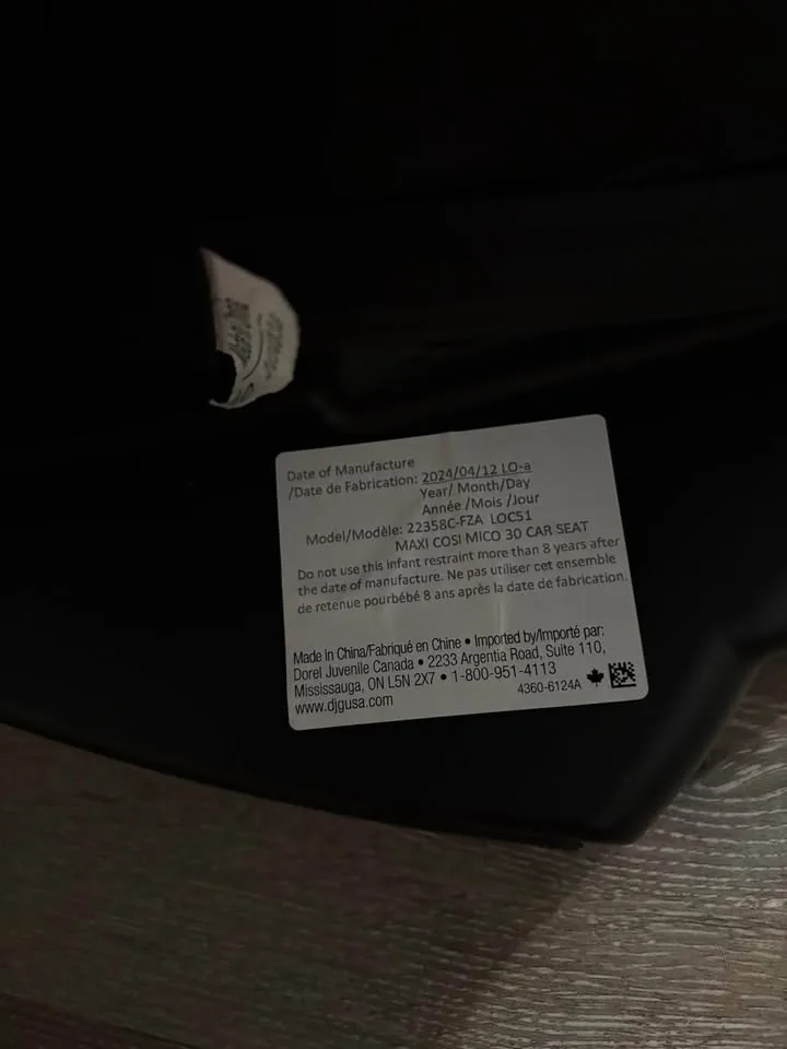 Maxi Cosi Mico 30 Infant Car Seat image indicator(8)