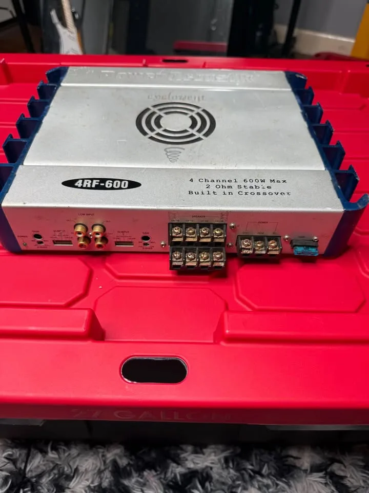 Power Acoustik R4F-600 Car Amp image indicator(2)