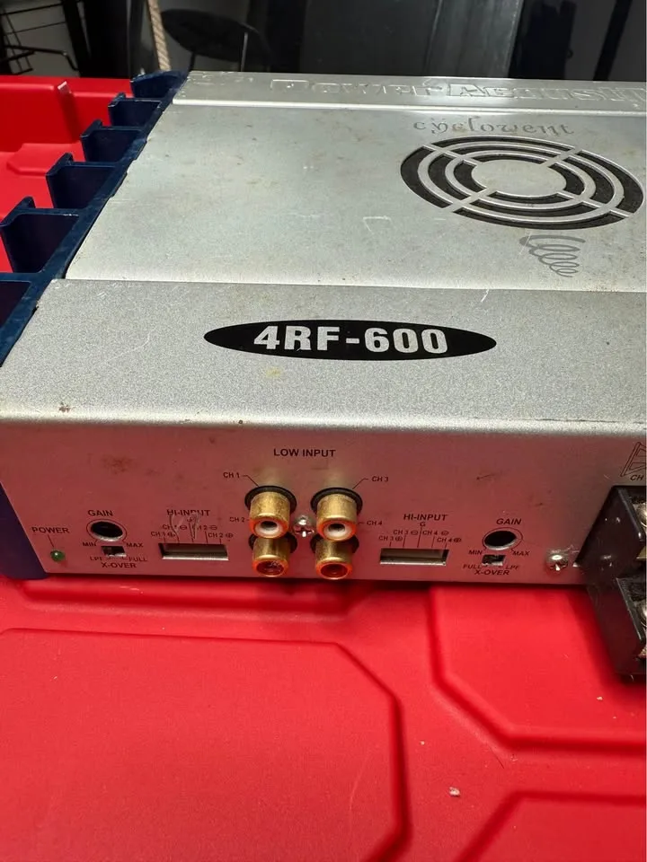 Power Acoustik R4F-600 Car Amp image indicator(5)