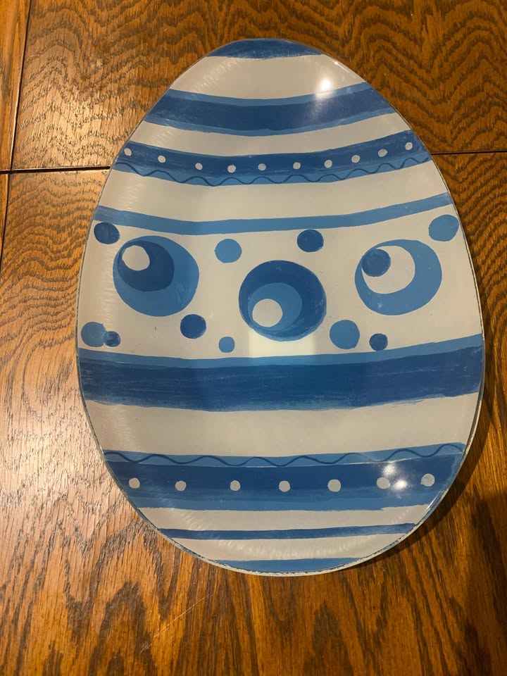 NEW - Easter Plate Blue - photo 2