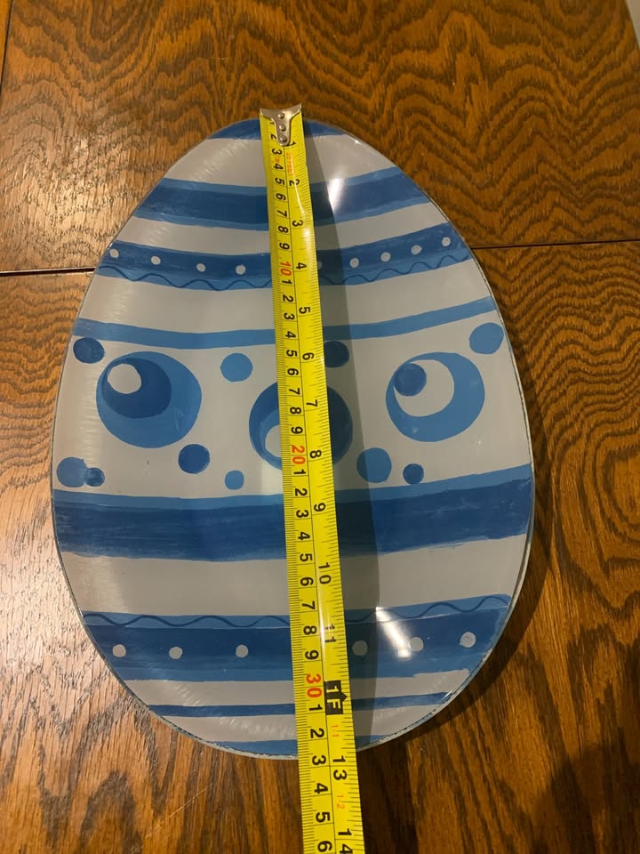 NEW - Easter Plate Blue - photo 4