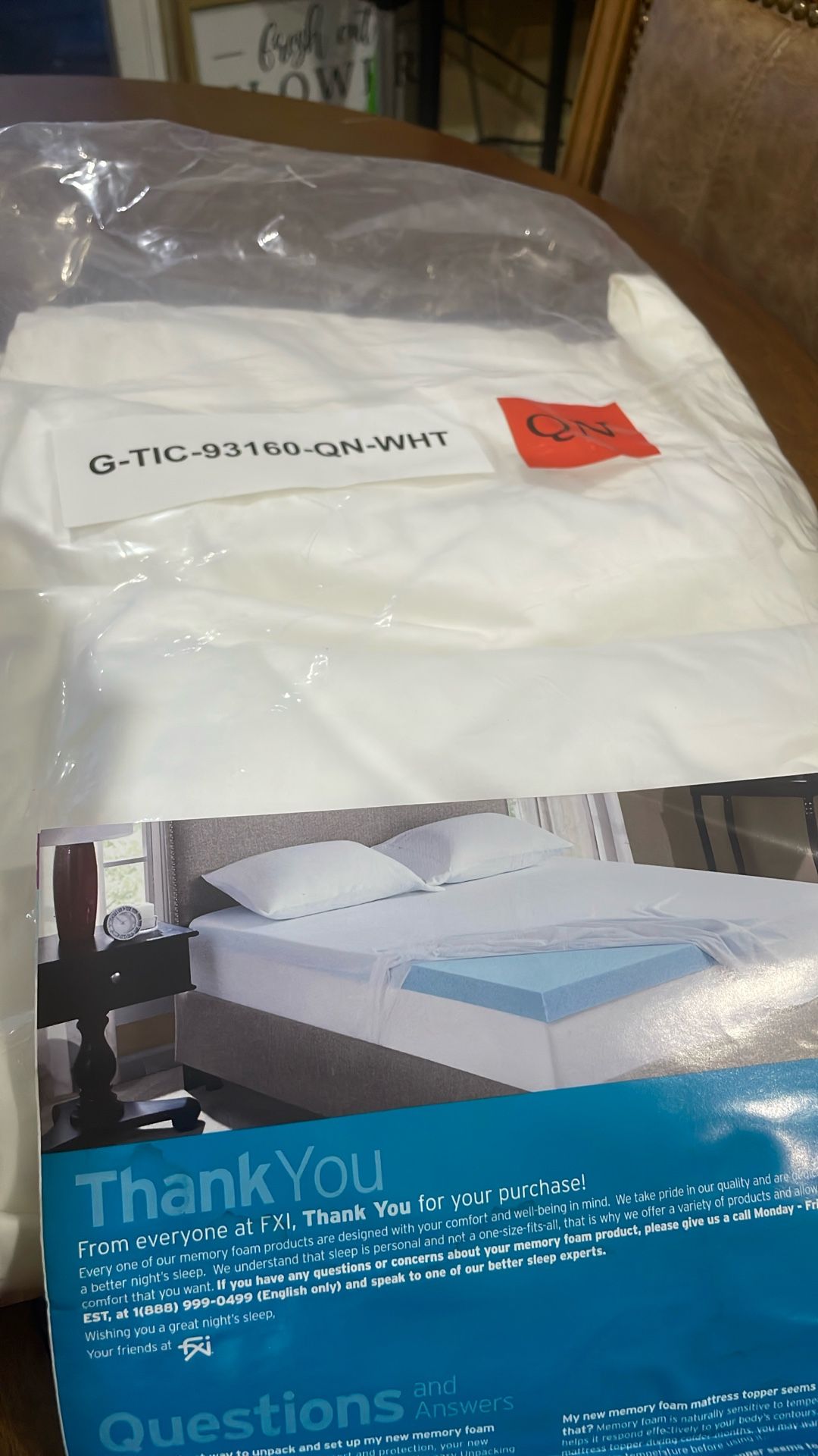 New 3” Serta Memory Foam Queen Matress Topper - photo 2