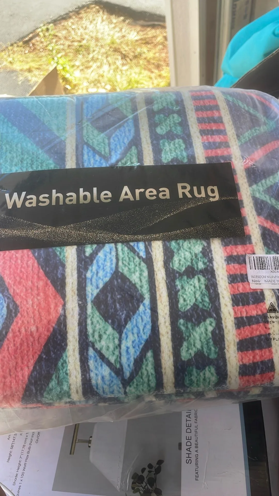IngerRoom Washable Area Rug 8x20 thumbnail