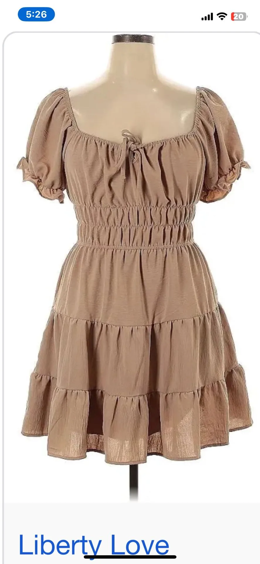 Liberty Love 2X Peasant Blouse thumbnail