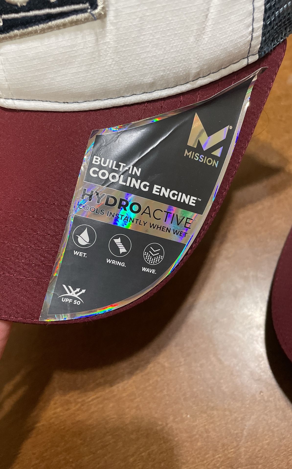 Two NWT Mission Caps With Cooling Technology - photo 2
