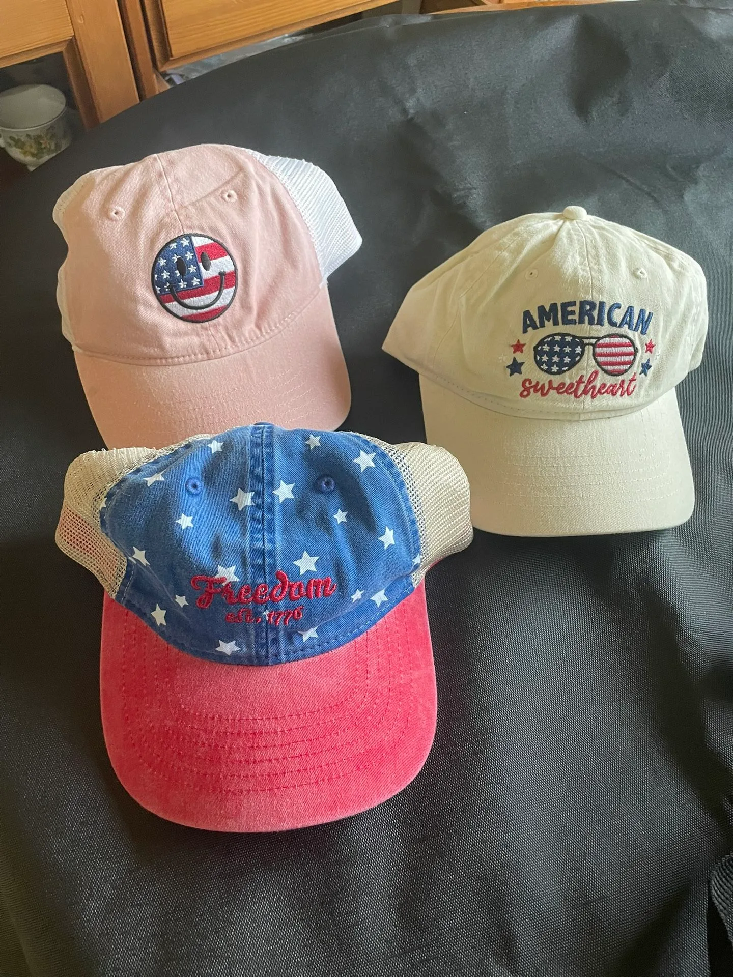 New With Tags - 3 Cute Caps thumbnail