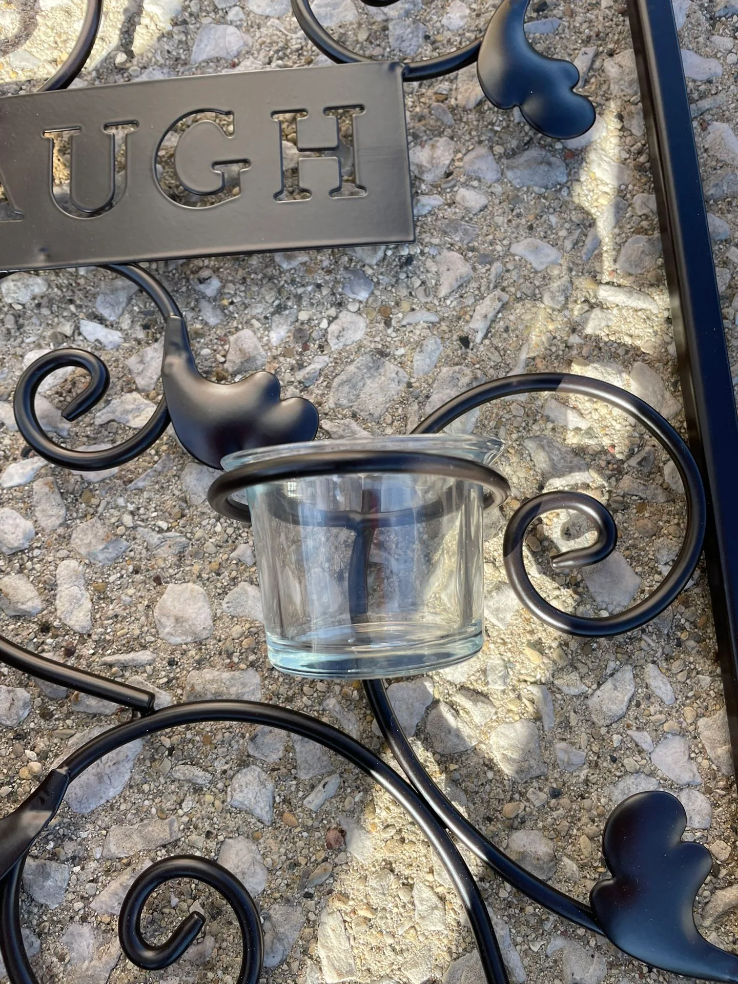 New Hosley Tea Light Wall Scones -Live - Love - Laugh image indicator(3)