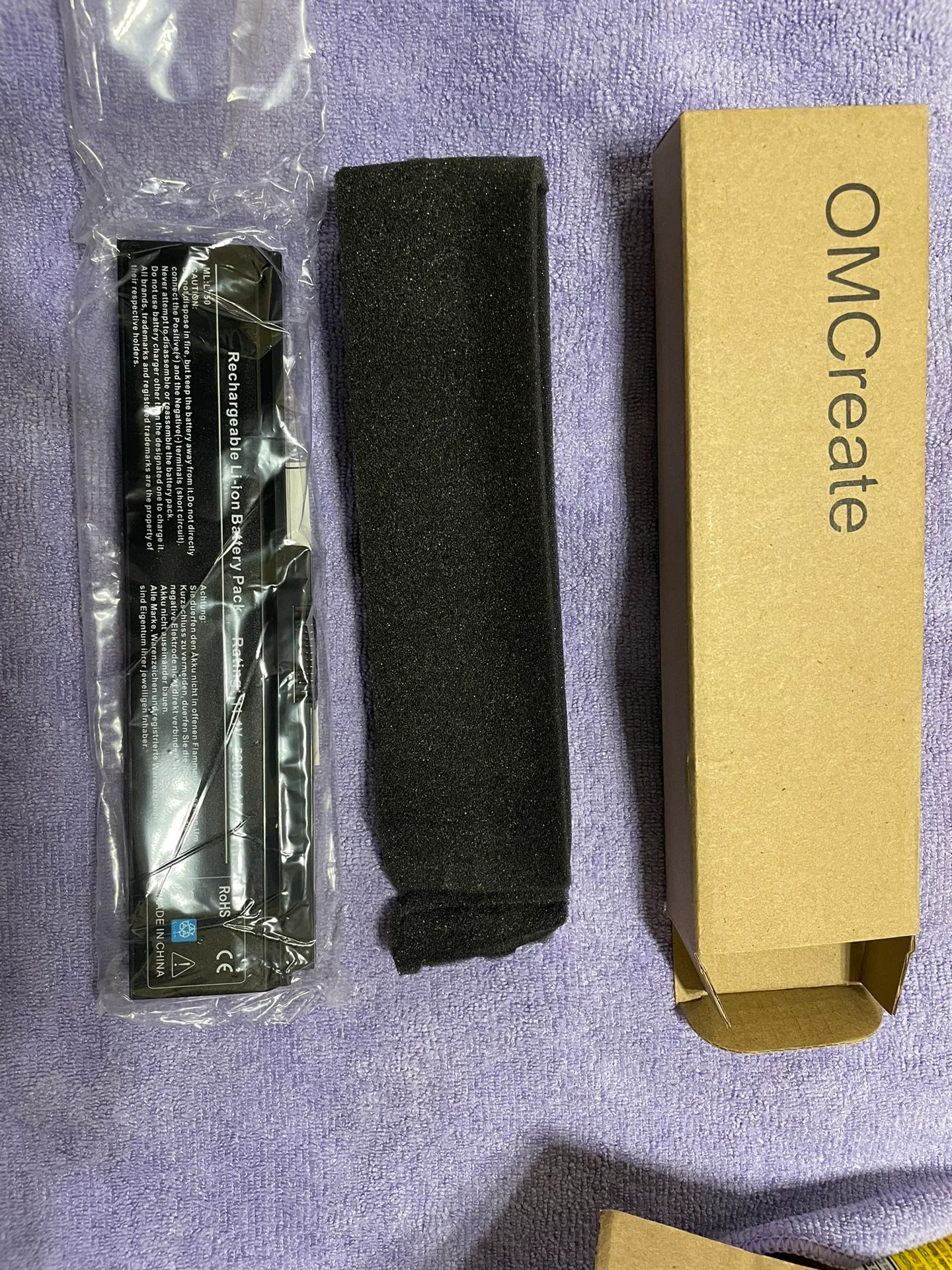 Box of 15 New OMCreate Rechargeable Li-ion Battery Pack image indicator(3)