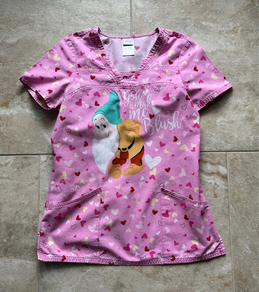 XS Disney Scrubs