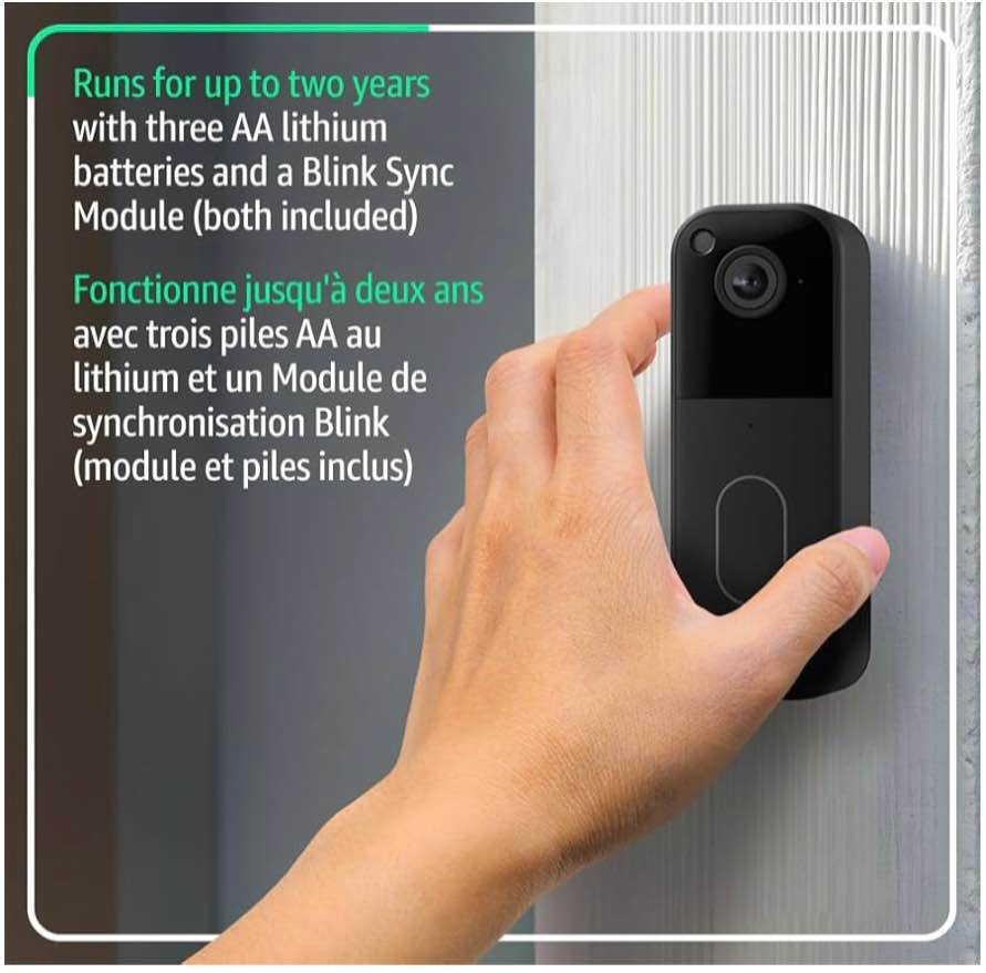 New and sealed Blink video doorbell and outdoor 4 security camer - photo 3