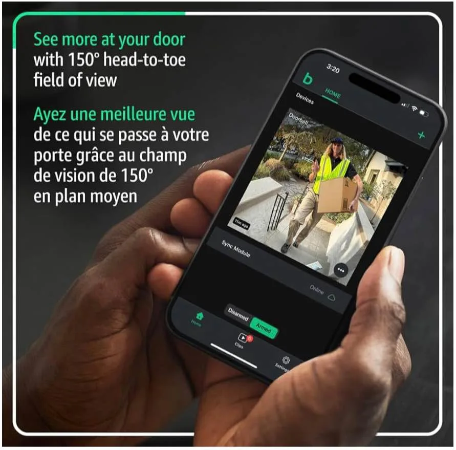 New and sealed Blink video doorbell and outdoor 4 security camer image indicator(4)