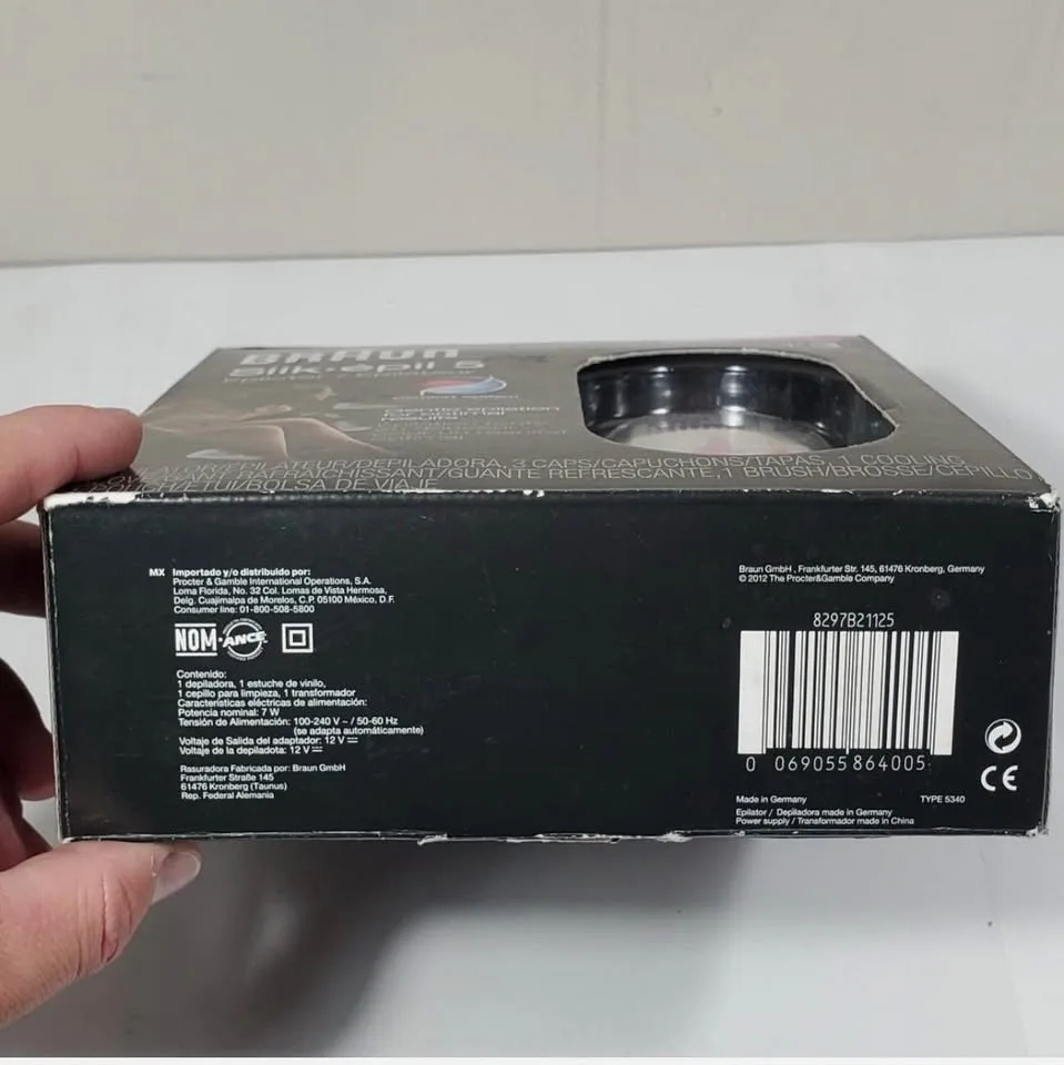 New in box Braun epilator silk épil 5 image indicator(3)