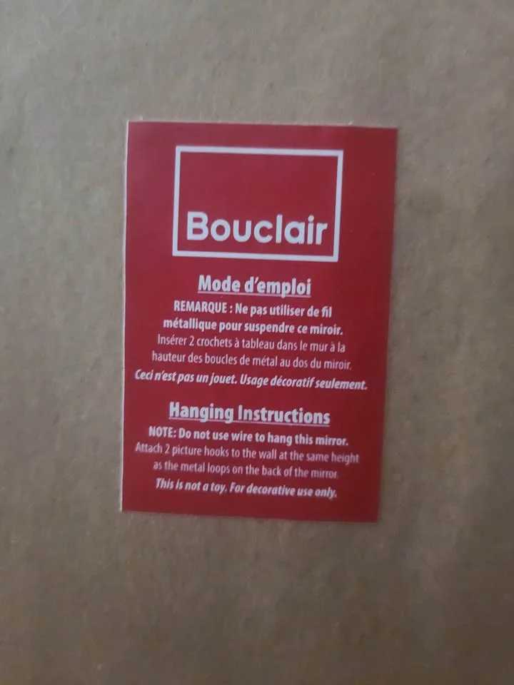 Mirror image indicator(4)