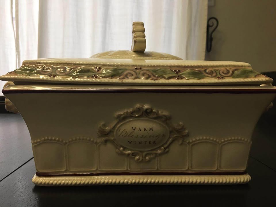 Divided Serving Platter & Covered Serving Bowl - photo 3