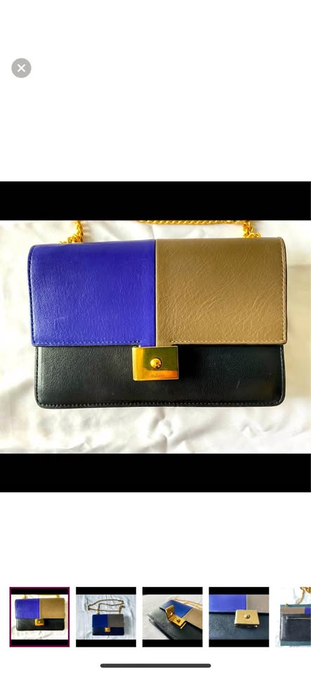 Mulberry England Cheyen Clutch Calf Leather