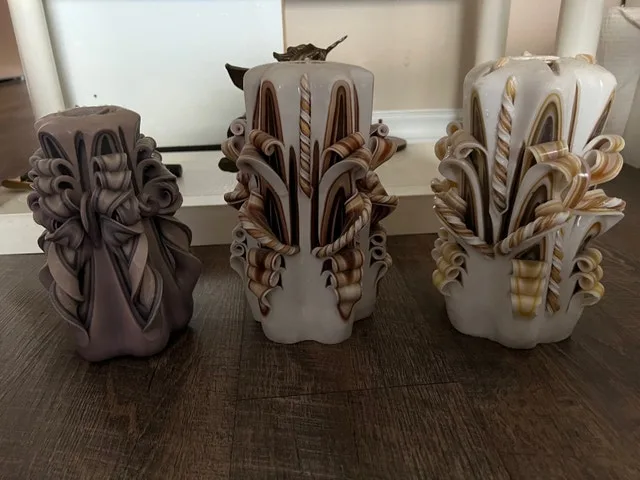 Decorative Xmas Candles