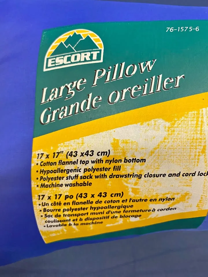 Compact travel pillow