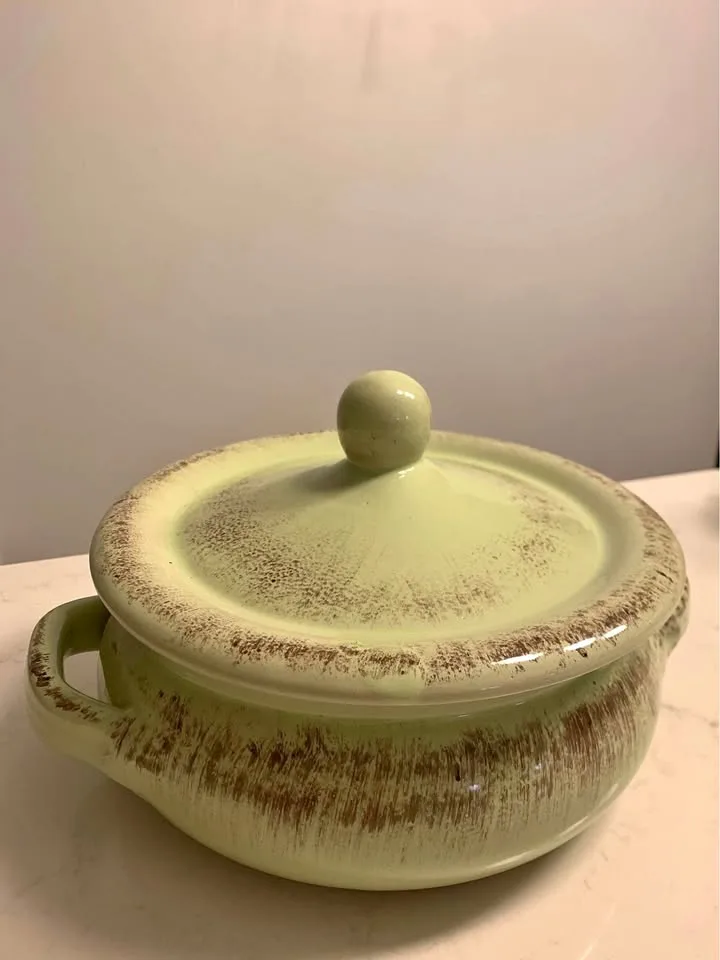 De Silva Terracota glazed Casserole