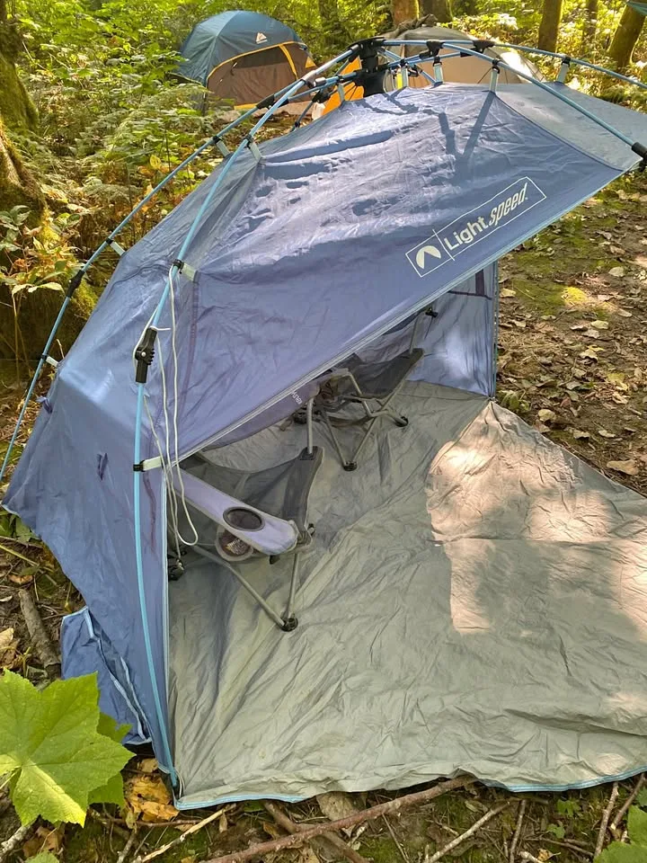 Rain or sun cover set with 2 chairs