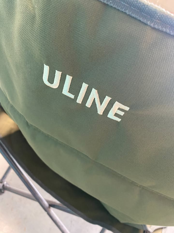 Camping chairUline, pretty robust and comfy with pockets - photo 2