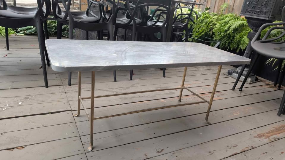CB2 Rhys Marble Indoor/Outdoor Coffee Table - photo 2