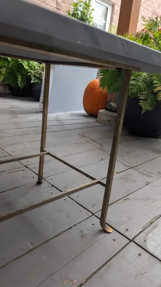 CB2 Rhys Marble Indoor/Outdoor Coffee Table image indicator(6)