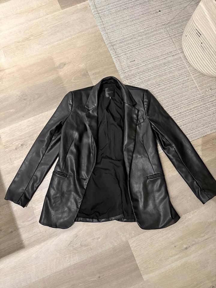 DYNAMITE Leather Blazer