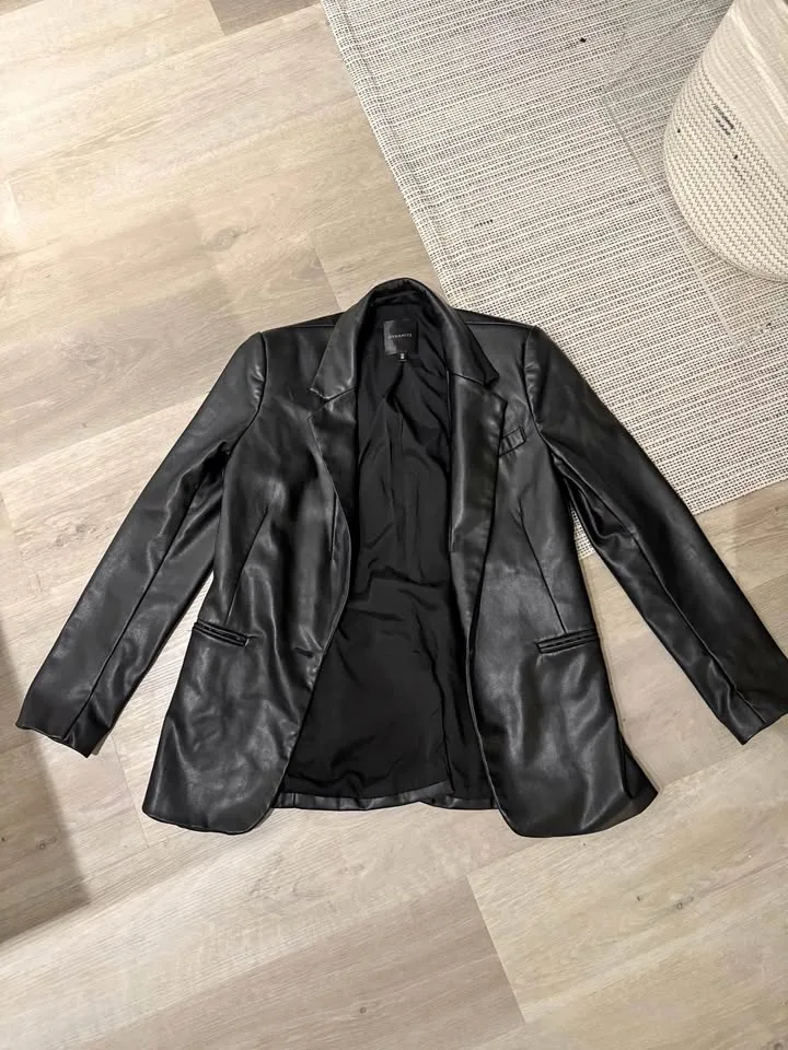 DYNAMITE Leather Blazer thumbnail