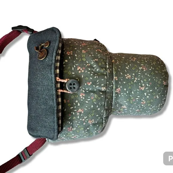 Handmade DSLR Camera Cover Bag – Floral Padded Case thumbnail