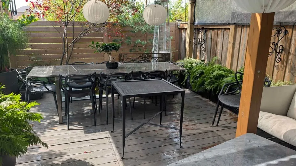 CRATE & BARREL Mendocino Accent Table image indicator(2)