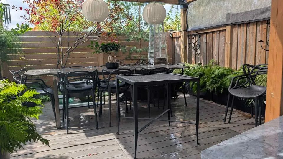 CRATE & BARREL Mendocino Accent Table image indicator(5)