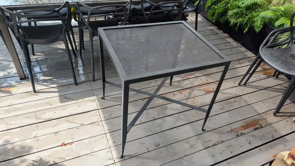 CRATE & BARREL Mendocino Accent Table image indicator(6)