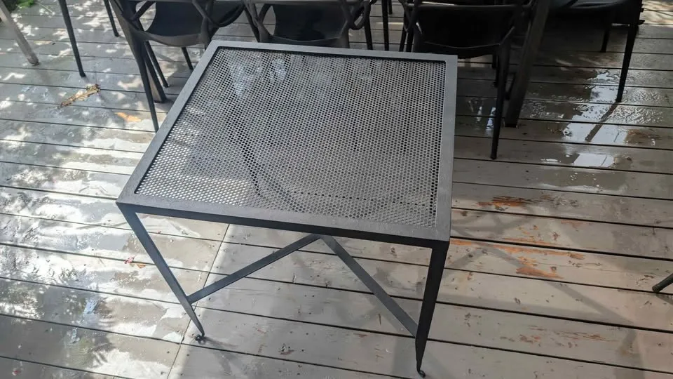 CRATE & BARREL Mendocino Accent Table image indicator(7)