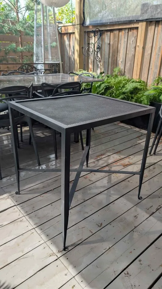 CRATE & BARREL Mendocino Accent Table image indicator(9)