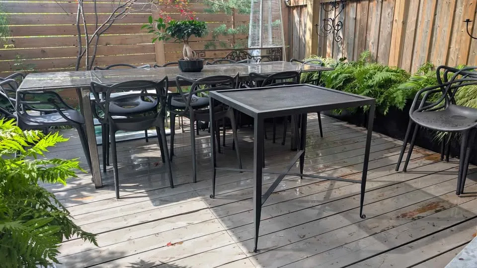 CRATE & BARREL Mendocino Accent Table image indicator(10)