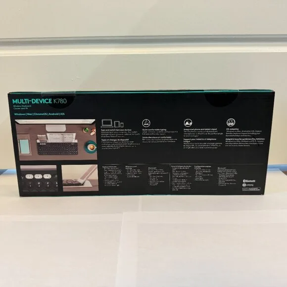 Logitech Multi-Device Wireless Keyboard K780 - New image indicator(7)