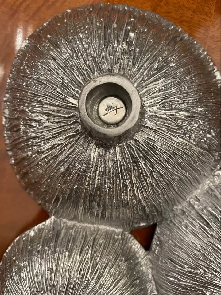 Michael Aram triple bowl ,”Molten collection “ image indicator(5)