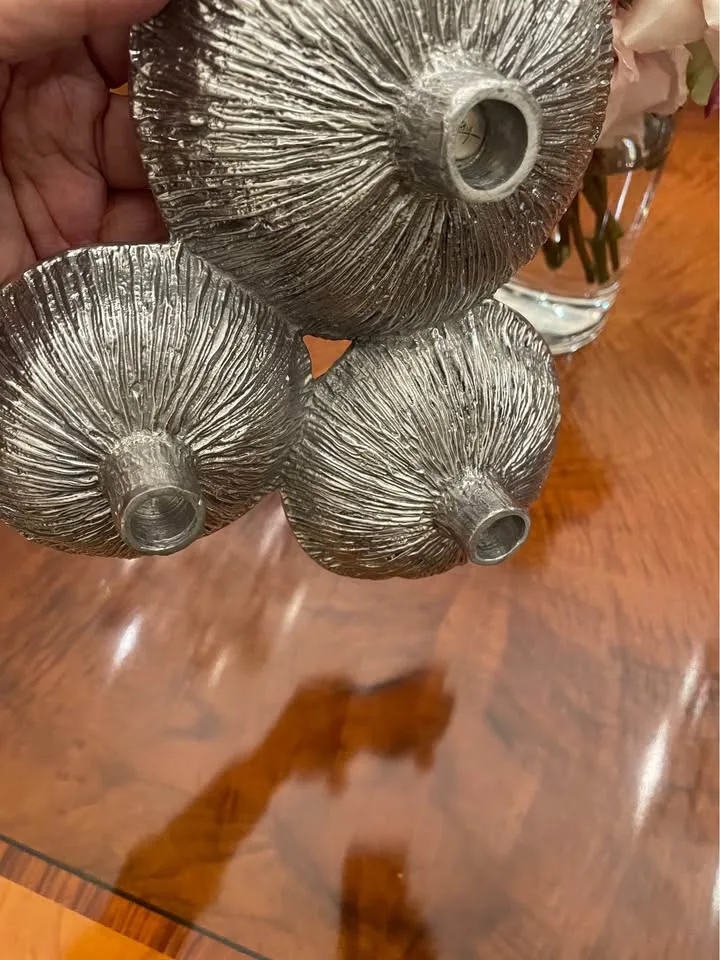 Michael Aram triple bowl ,”Molten collection “ image indicator(7)