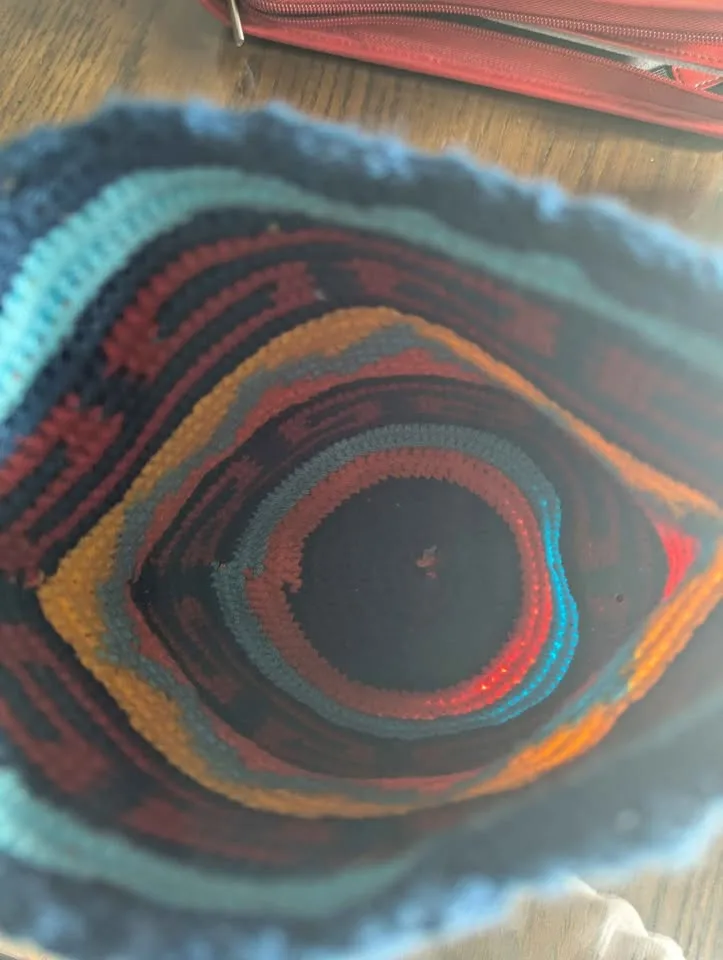 🧿💍💄Boho Micro Beaded Bucket Purse – Vibrant & Versatile💄💍🧿 image indicator(6)