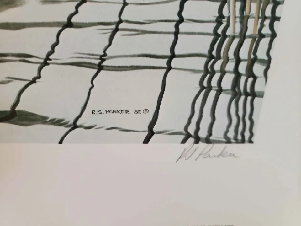 🦆Signed limited edition Ron Parker print "Mallard Family"🦆 image indicator(2)