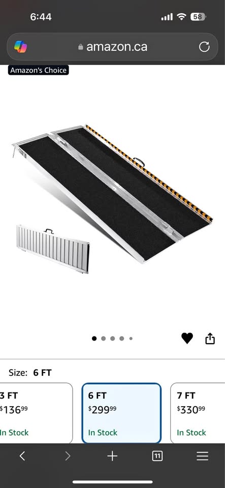 Steel ramp