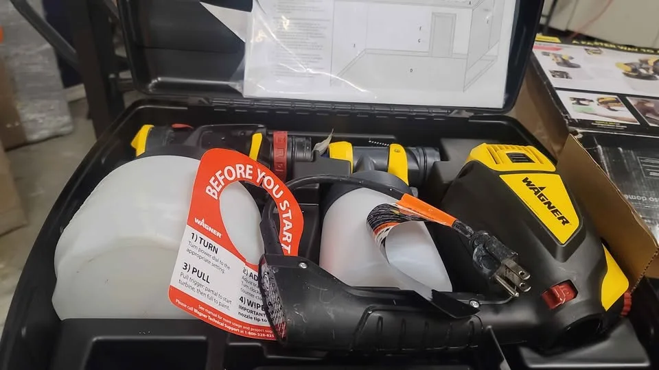 Flexio 3500 Electric Handheld HVLP Paint Sprayer image indicator(4)