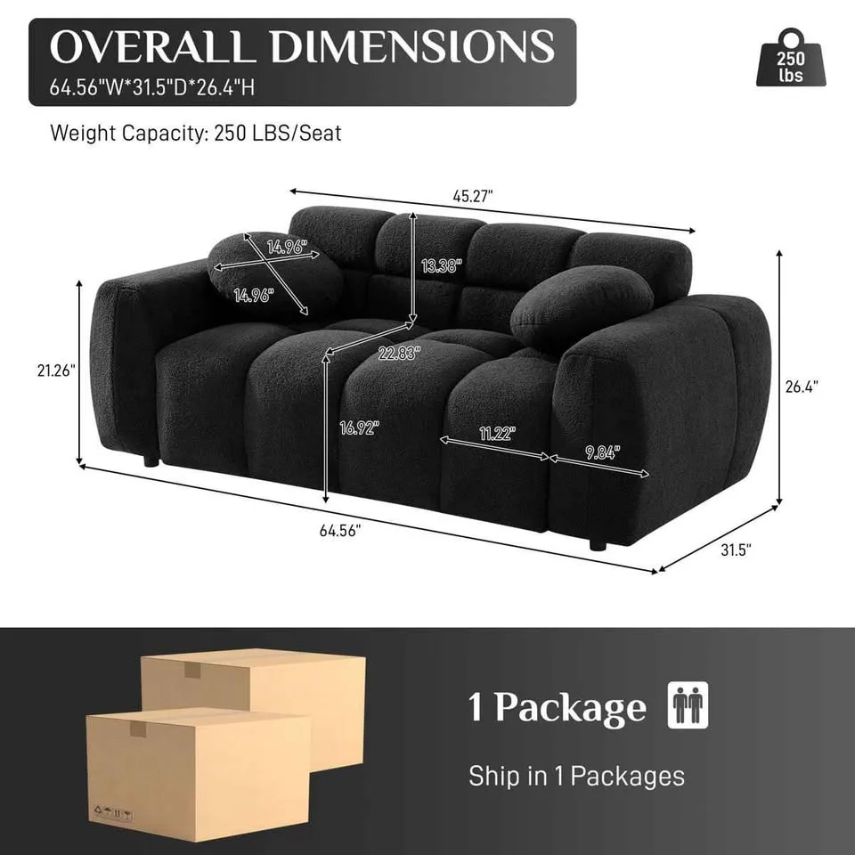 Ottwell Upholstered Loveseat image indicator(2)