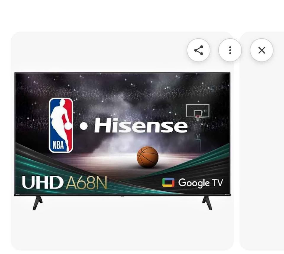Hisense 43 smart Google Tv