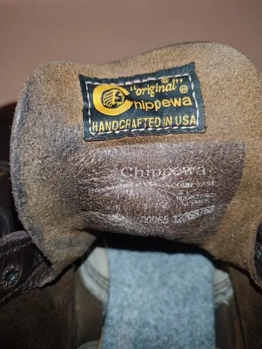 Chippewa 20065 Service Boots 9D USA Made image indicator(6)
