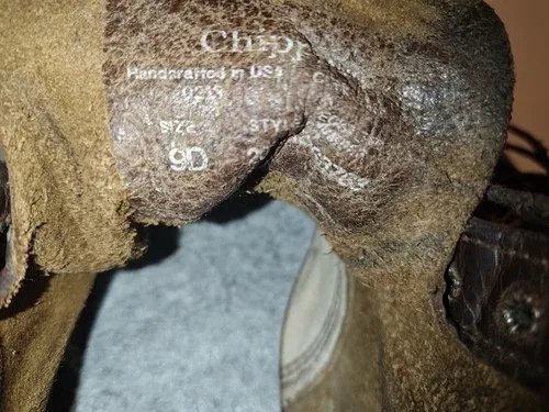 Chippewa 20065 Service Boots 9D USA Made image indicator(8)